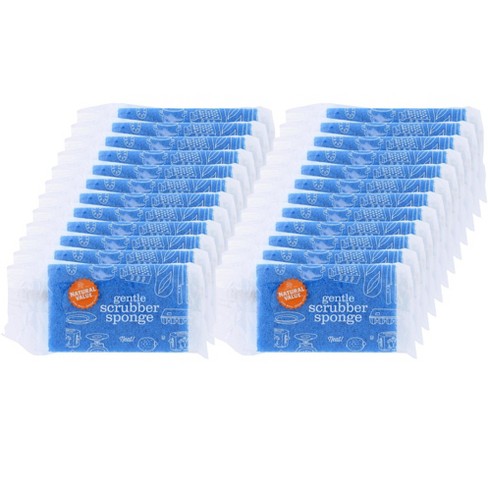 Natural Value Gentle Scrubber Sponge - Case Of 24/1 Ct : Target