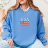 Simply Sage Market Embroidered USA Flag Sweatshirt - 2 of 4