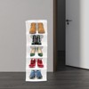 YIYIBYUS Free Standing Shoe Rack, 5 Tiers Shoe Storage Rack, White - 3 of 4