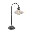Kenroy Home Rain Drop Desk Lamp (Includes Light Bulb): Modern Task Lamp, Glass Shade, Steel Body, UL Listed - 3 of 4