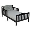 NicBex Twin Size Simple Wood Toddler Bed with Wooden Slats Headboard & Safety Rail,Cute Platform Bed for Kids Room - 2 of 4