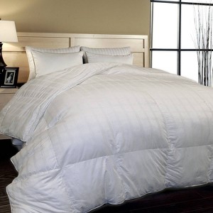 Twin 600 Thread Count Duraloft Down Alternative Comforter White - Blue Ridge Home Fashions