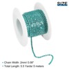 Unique Bargains DIY Bag Clothing Decoration Crystal Rhinestone Sew on Close Claw Chain Trim - 2 of 4