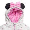 Disney Minnie Mouse Girls Winter Coat Puffer Jacket Toddler - 4 of 4