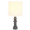 Teya 22" Marble Table Lamp - TBL3029 - Black - Safavieh - 2 of 4