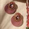 SOHI Women's Rope Drop Earrings - 2 of 3