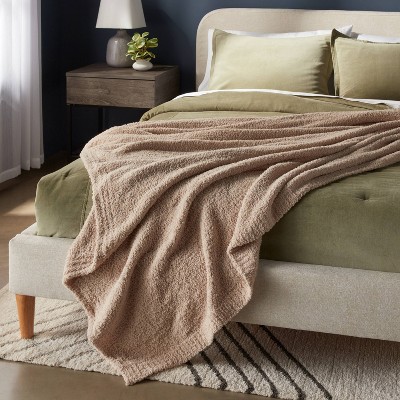 Cozy Chenille Bed Blanket - Threshold