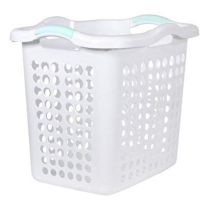 divided laundry bin