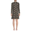 Lands' End Women's Cotton Interlock Long Sleeve Above the Knee Nightgown - 2 of 3