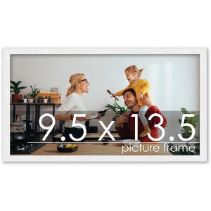 PosterPalooza | 9.5x13.5 Wood Frame with UV Acrylic, 6 Finishes: Black, White, Bronze, Silver, Wood, Mahogany - 1 of 4