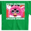 Men's - Furby - Cute Outside Chaos Inside Short Sleeve Graphic T-Shirt - 2 of 4