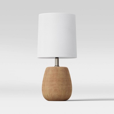 Polyresin Wood Accent Lamp Natural Oak - Threshold™