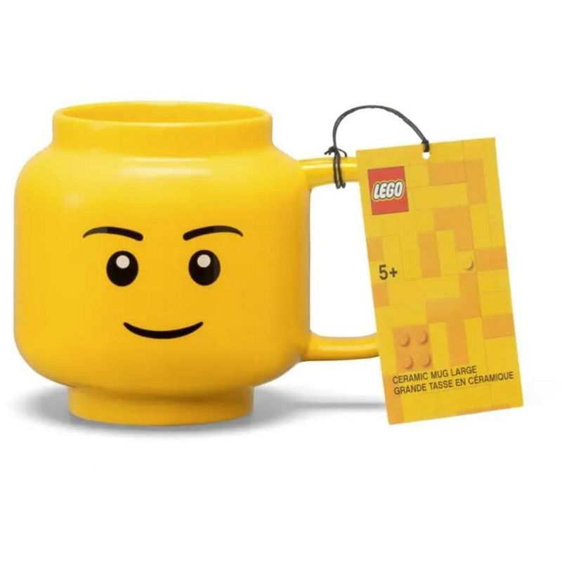 Room Copenhagen LEGO Boy 9 Ounce Ceramic Mug, 2 of 4