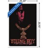 Trends International NBA Youngboy - Holy Framed Wall Poster Prints - 3 of 4