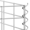 vidaXL Gabion Raised Bed Silver Iron 11.8 x 11.8 x 19.7 in - 4 of 4