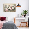 Stupell Industries Rose Bouquets Pink and White Floating Frame Canvas Art, Gold, 25" x 17" - 3 of 4