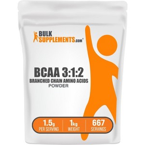 BulkSupplements BCAA 3:1:2 (Branched Chain Amino Acids) Powder - 1 of 4
