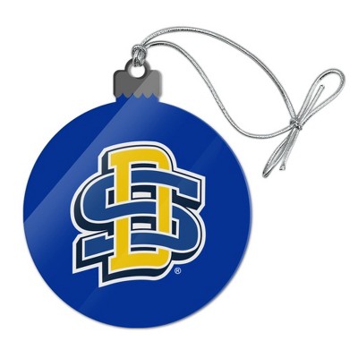 South Dakota State University Logo Acrylic Christmas Tree Holiday Ornament