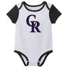 MLB Colorado Rockies Infant Boys' 3pk Bodysuit - 2 of 4