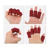 Unique Bargains Breathable Finger Sleeves Thumb Braces Support Elastic Compression Protectors for Relaxing Pain 30 Pcs - 4 of 4