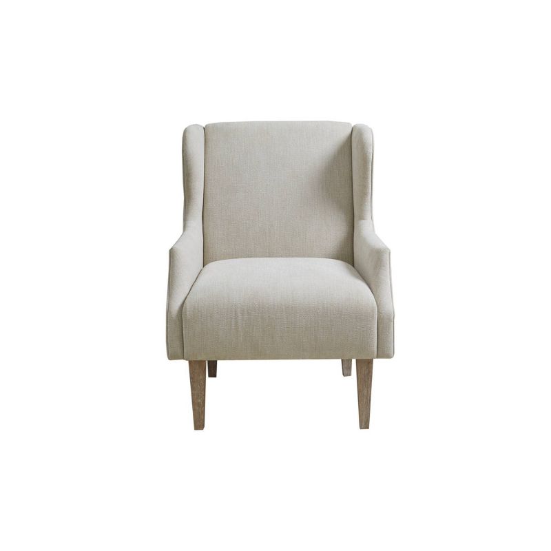 Malcom Wing Back Accent Chair Taupe - Martha Stewart, 1 of 8