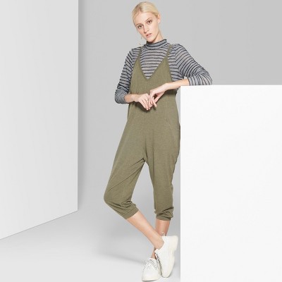 wild fable olive jumpsuit