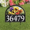 Collections Etc Four Seasons Address Marker Garden Stake SMALL - 2 of 4
