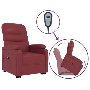 vidaXL Recliner Electric Leisure Recliner for Home Theater Cinema Faux Leather - 1 of 4