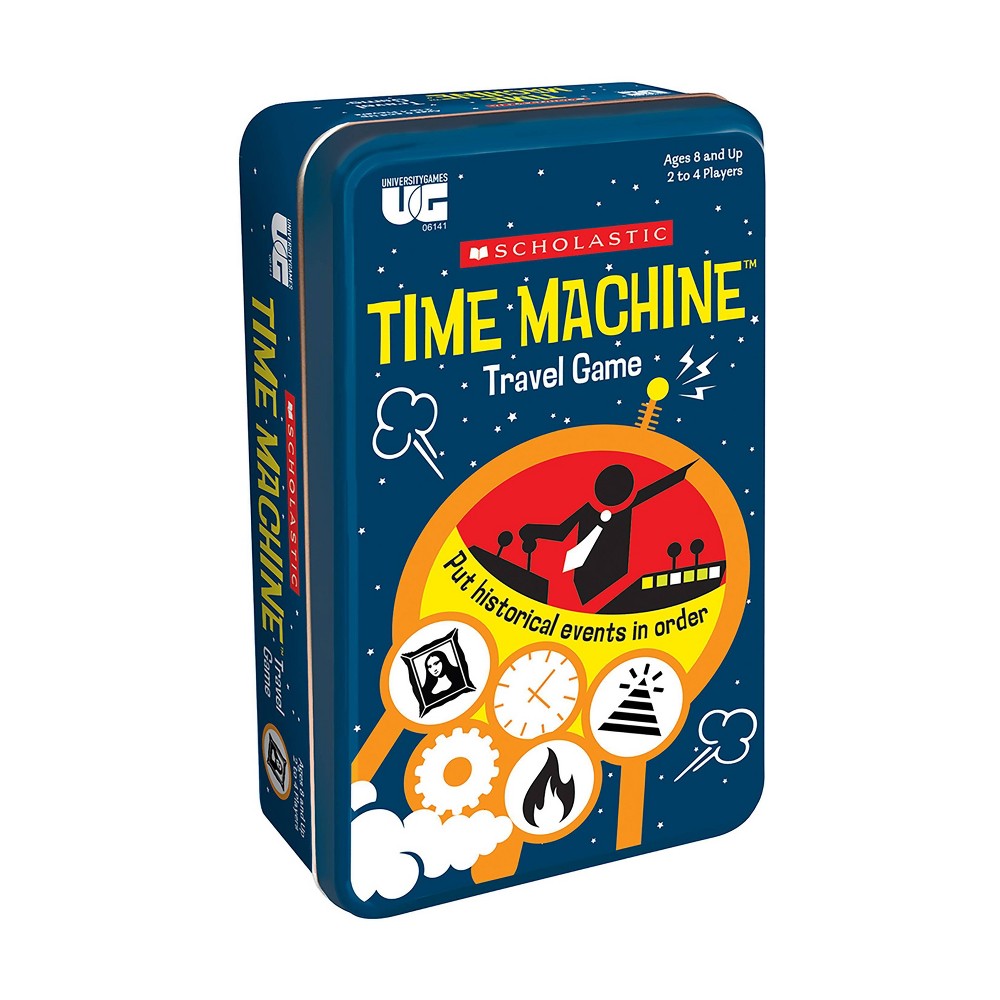 Photos - Board Game University Games Scholastic Time Machine Travel Game Tin 