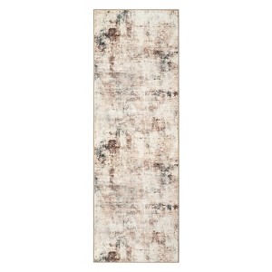 Indoor Outdoor Area Rug Easy Clean Machine Washable Non Shedding Patio Rug For Bedroom Entry Living Room - 1 of 4