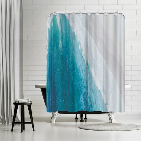 Americanflat 71 X 74 Shower Curtain, Ocean Gradient By Luke Gram : Target