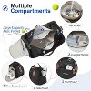 Luupatchy Women's Gym Tote Duffle Bag With Wet Pocket & Shoe Compartment, Airplane-Friendly Carry-On for Travel/Dance/Ballet/Overnight - 2 of 4