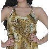 LA LEELA Women's Vacay Holiday Beach Summer Beachwear Sleeveless Casual Dress Honeymoon Nightshirts Mini Slip Nighty - 2 of 3