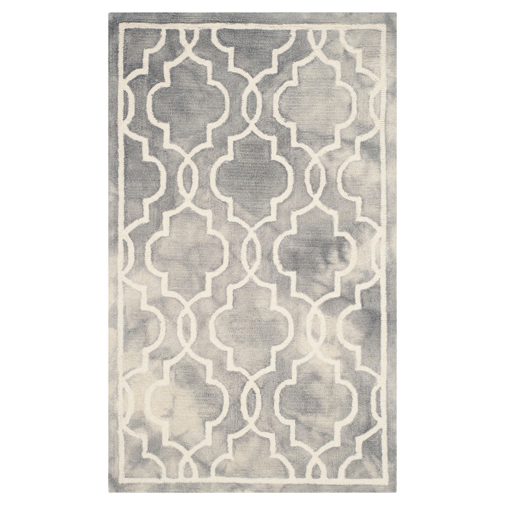 Beaufort Accent Rug - Gray / Ivory (3'x5') - Safavieh