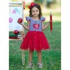 A+ Attire Apple Sparkle Tutu Dress Mia Belle Girls - 2 of 4