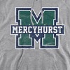 Mercyhurst University Official Distressed Primary Logo Adult Pull-Over Hoodie - 2 of 4