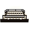 NicBex Wooden Twin Size Extendable Daybed with Trundle for Bedroom,Living Room,Apartment - 4 of 4