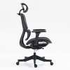 Ergonomic Mesh Back Desk Chair with 4D Armrests and Adjustable Height for Study or Home Office -3irtyhousy - 3 of 4