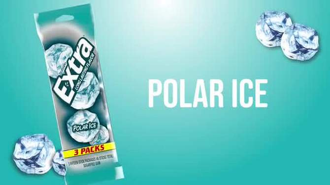 Extra Polar Ice Sugar-Free Gum Multipack - 15 sticks/3pk, 2 of 12, play video