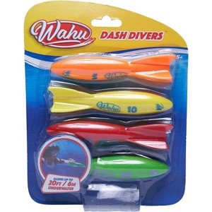 WAHU Dash Divers Diving Pool Toy Set, 4 Pieces, Ages 5 and Up - 1 of 4
