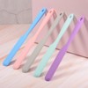 Unique Bargains Non-Stick Reusable Epoxy Resin Liquid Paint DIY Crafts Silicone Spatula Scrapers 9.45" 2 Pcs - 4 of 4