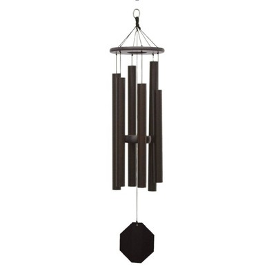 Amish Handcrafted 53" Black Harmonic Wind Chime