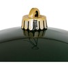 Vickerman Midnight Green Ball Ornament - 2 of 4