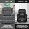 Power Lift Recliner Chair with Extended Footrest, Remote Control and Side Pockets - 4 of 4
