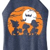 Women's - Peanuts - Trick Or Treat Silhouettes Graphic High Neck Tank - 2 of 4
