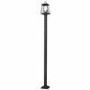 Z-Lite Broughton 2 - Light Post Light in  Black - 3 of 4