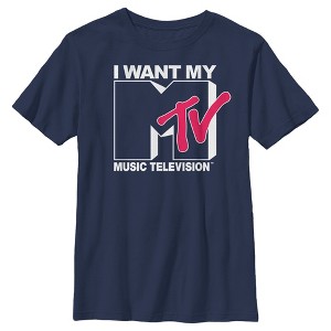 Boy's MTV I Want My Music Television T-Shirt - 1 of 4