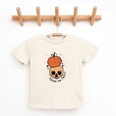 The Juniper Shop Trick Or Treat Skull Toddler Short Sleeve Tee