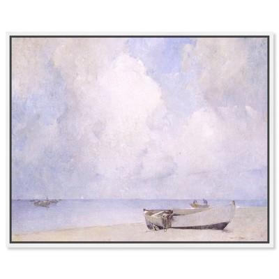Art Remedy The South Strand by Emil Carlsen Classic Landscape and Portrait Wall Art Framed