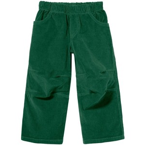 City Threads Boys/Kids Soft Stretch Corduroy Pants with Knee Articulation - USA-Made - Matching Stitch - 1 of 4
